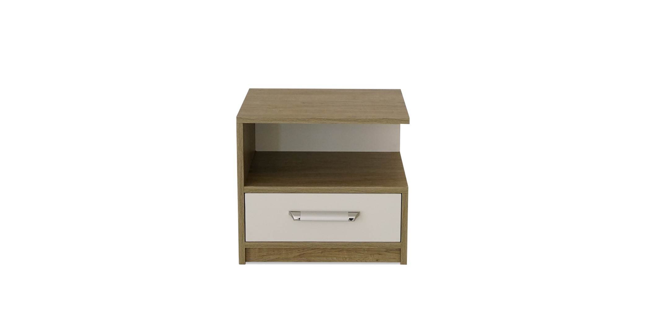 Elnora Night Table Relic Oak & Warm White