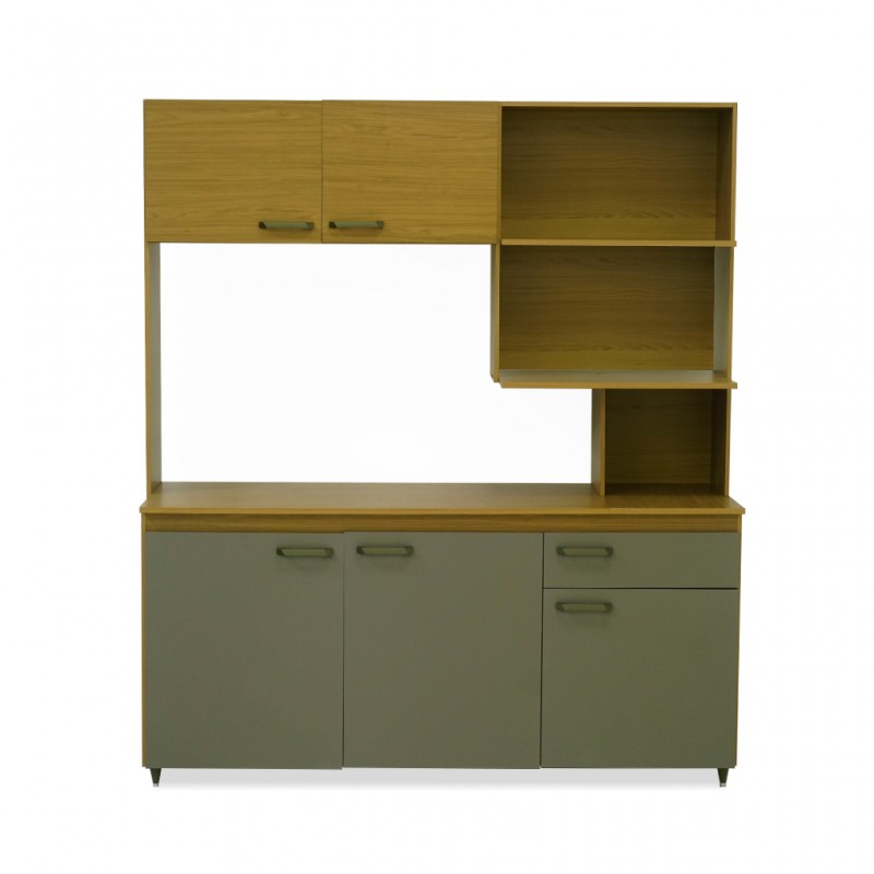 Evelyn Kitchen Cabinet 5 Doors & 1 Drawer