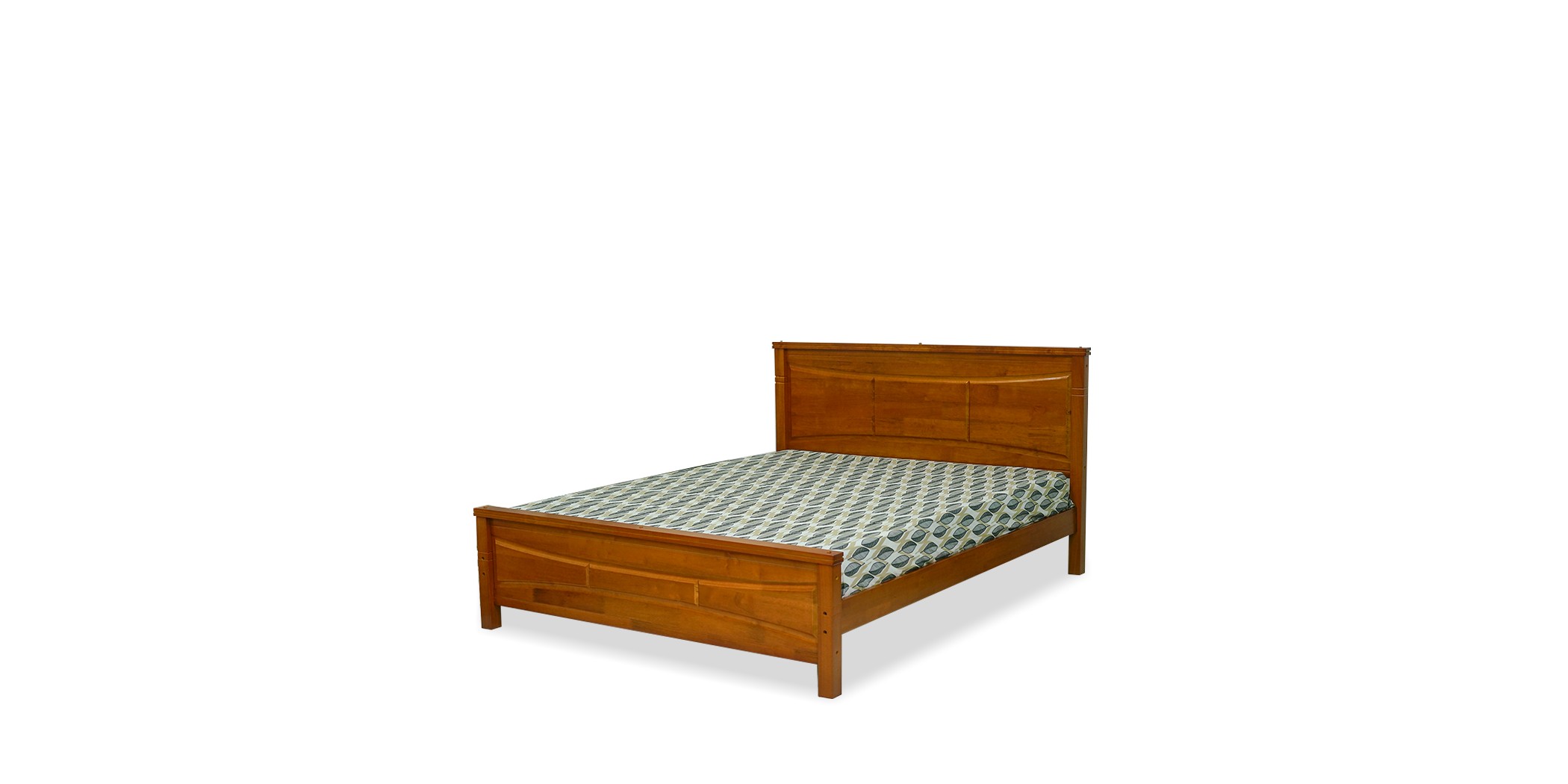 Sammy Queen Double Bed 160x200 cm Dirty oak