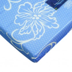 Sleep On it Comfort Single 90x190 cm Foam Blue Fabric