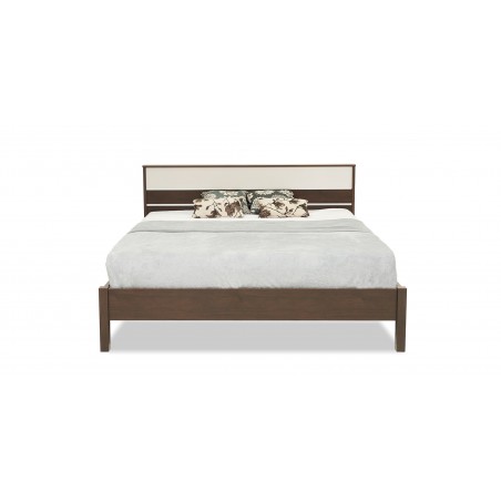 Miami Bedroom Set 180x200 cm Imbuia/Off White
