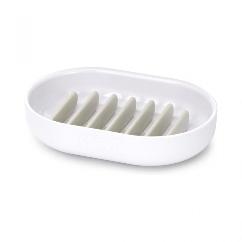 Joseph Joseph Duo 70565-JJ White Quick Drain Soap Dish "O" Joseph Joseph Duo 70565-JJ White Quick Drain Soap Dish "O"