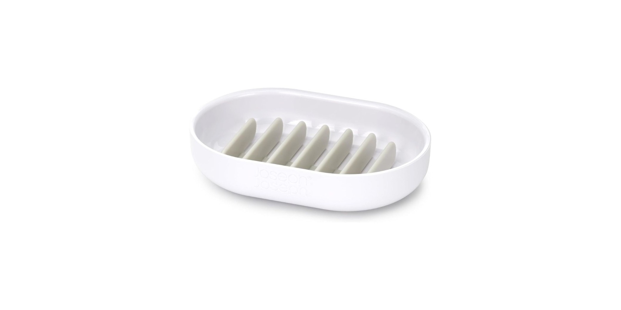 Joseph Joseph Duo 70565-JJ White Quick Drain Soap Dish "O"