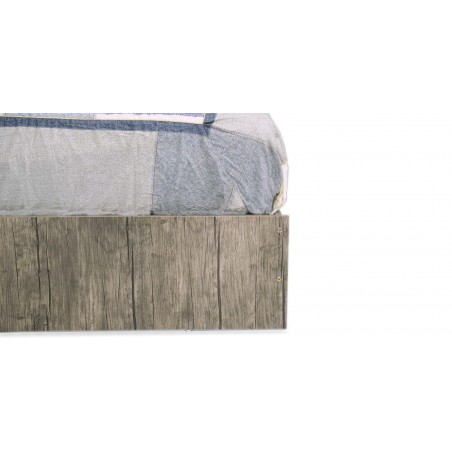 Ardmore Bed 180x200 cm Antique Light Headboard box Beige & Brown