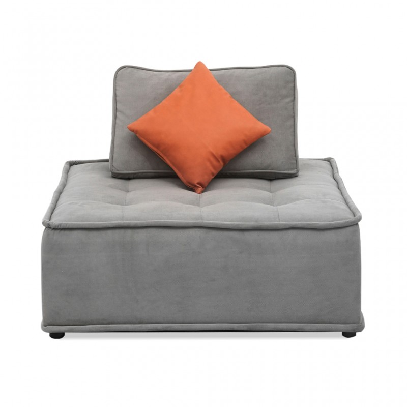 Academy Armless Chair Oakley Graphite Col Fab Academy Armless Chair Oakley Graphite Col Fab