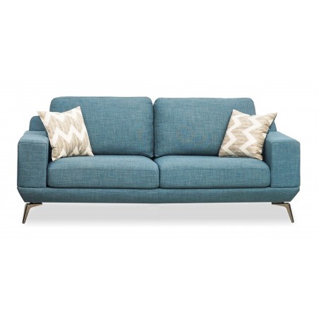 Dakota Sofa 3+2 in Blue Col Fab