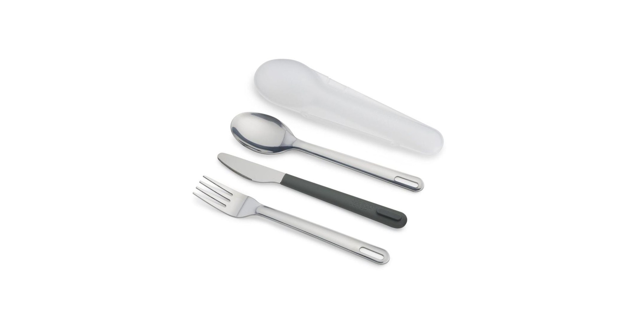 Joseph Joseph Duo 81135-JJ Grey S/S Cutlery Set "O"
