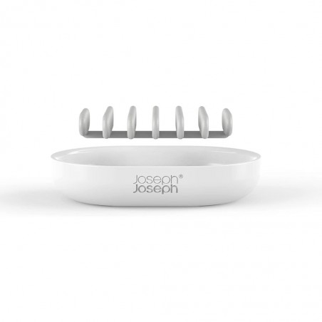 Joseph Joseph Duo 70565-JJ White Quick Drain Soap Dish "O"
