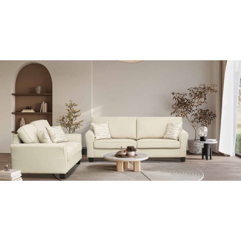 Chelsea Hills Sofa 3+2 in Camel Col Fab Chelsea Hills Sofa 3+2 in Camel Col Fab