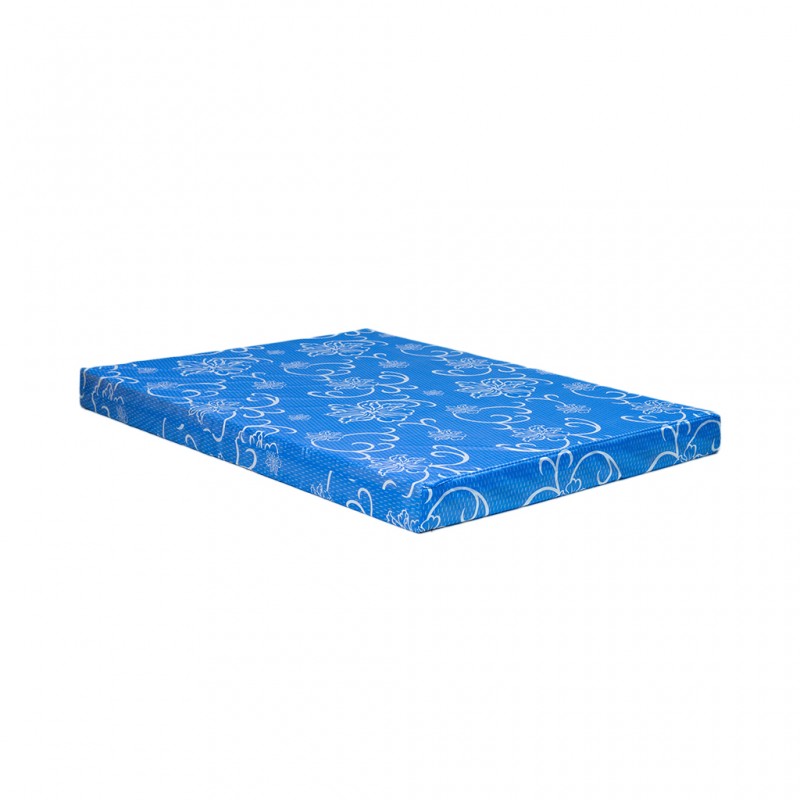 Sleep On it Comfort Double 150x190 cm Foam Blue Fabric