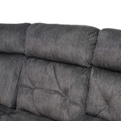 Halton Bay Sofa Corner Recliner in Smoke Col Fab Halton Bay Sofa Corner Recliner in Smoke Col Fab