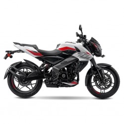 Bajaj Pulsar NS 200 White 200cc Motorbike