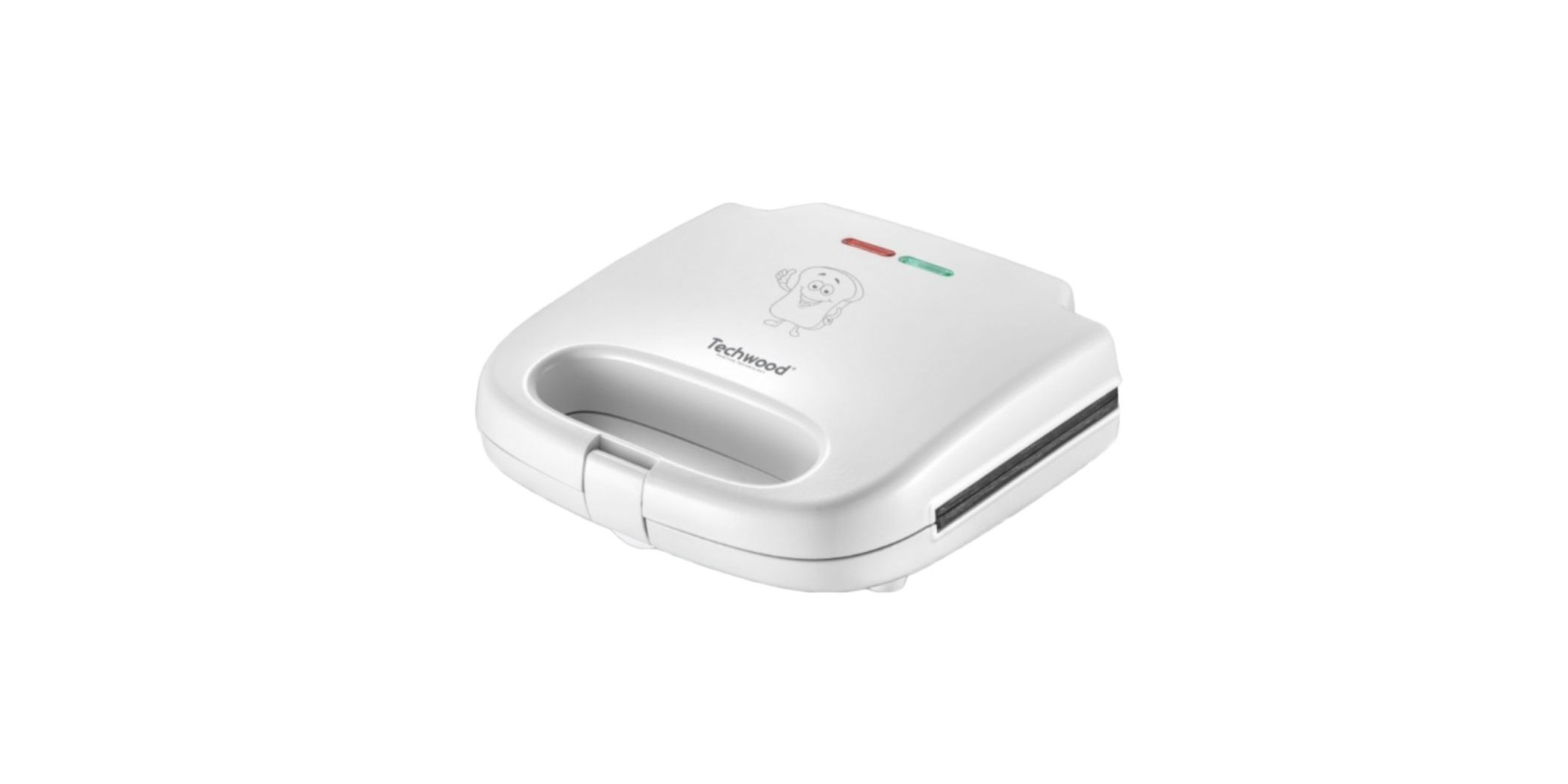 Techwood TCM 802 Non Stick WH Sandwich Maker "O"