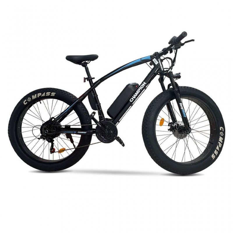 Champion YM-EB5 250 Watts (0.25 kw) Black 26" Fat Tyre Electric Bike Champion YM-EB5 250 Watts (0.25 kw) Black 26" Fat Tyre Electric Bike