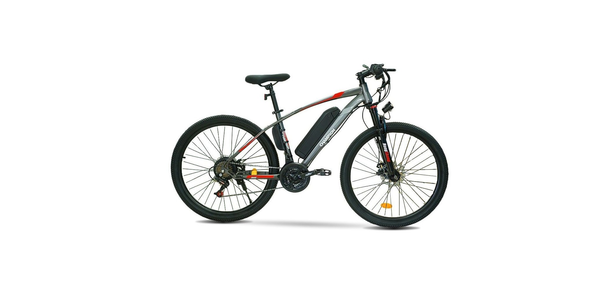 Champion YM-EBIKE2 240 Watts (0.24Kw)  Red 26" Electric Bike