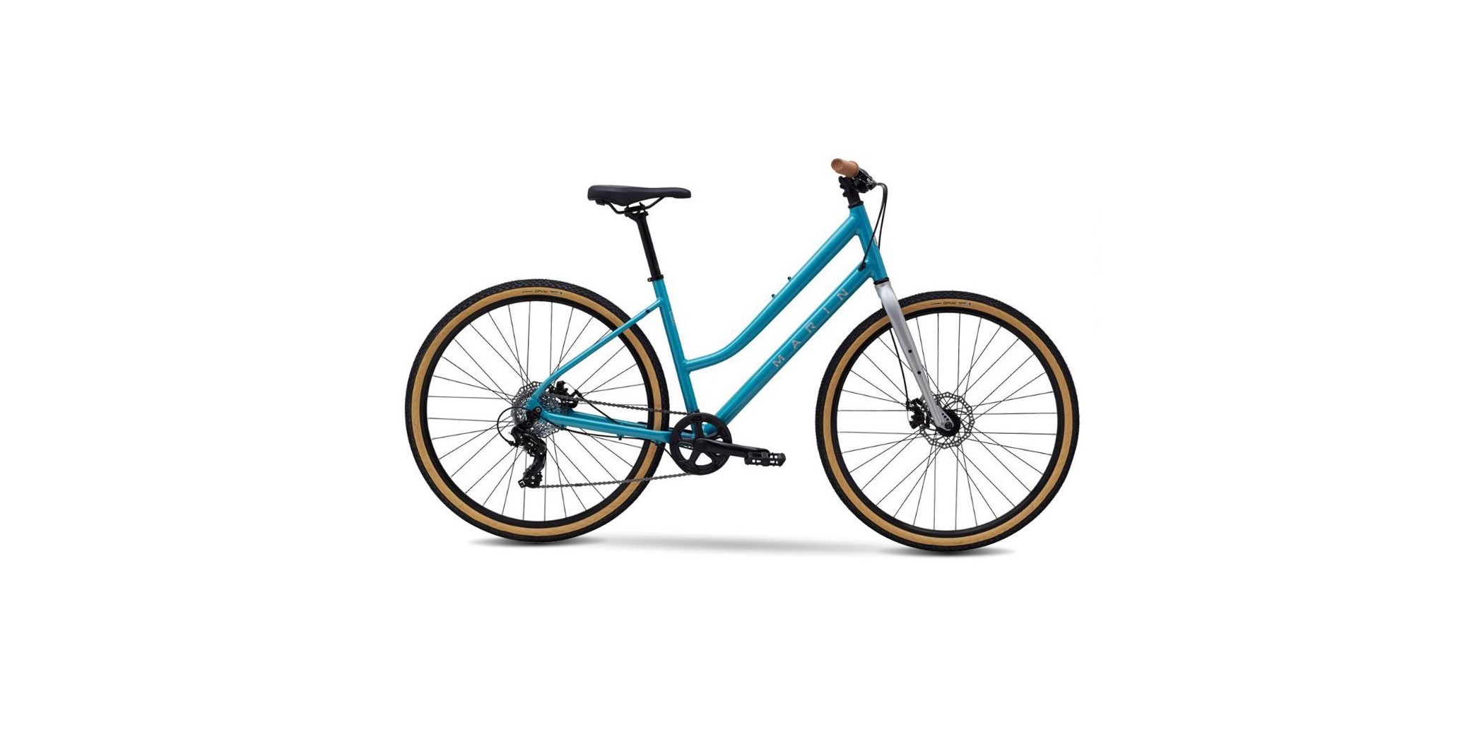 Marin Kentfield ST1 Gloss Teal/Silver Bike