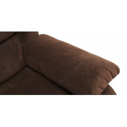 Carole Recliner Sofa 3+2 Chocolate Col Fabric Carole Recliner Sofa 3+2 Chocolate Col Fabric