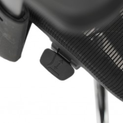Stellar Chloe Medium Back Office Chair Black