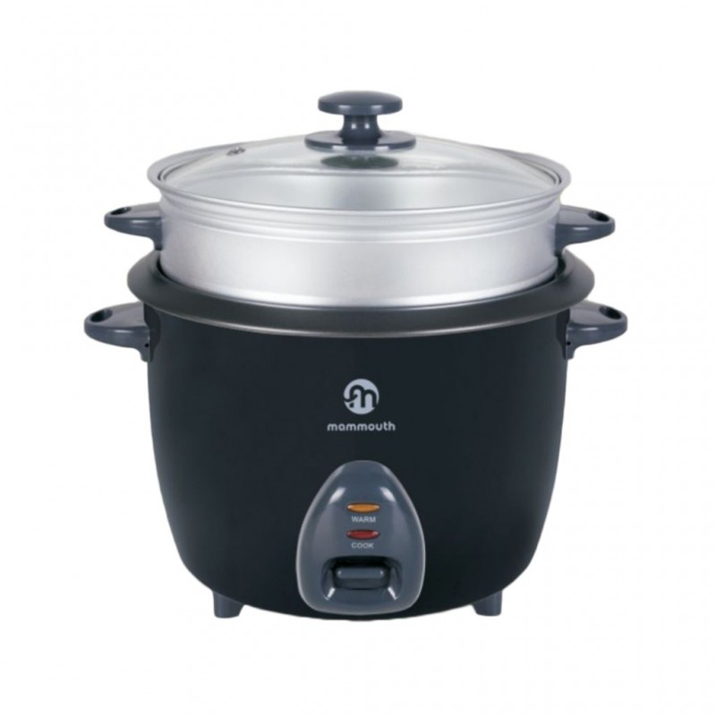 Mammouth MRC280BS 2.8L Black Rice Cooker W/Steamer Mammouth MRC280BS 2.8L Black Rice Cooker W/Steamer