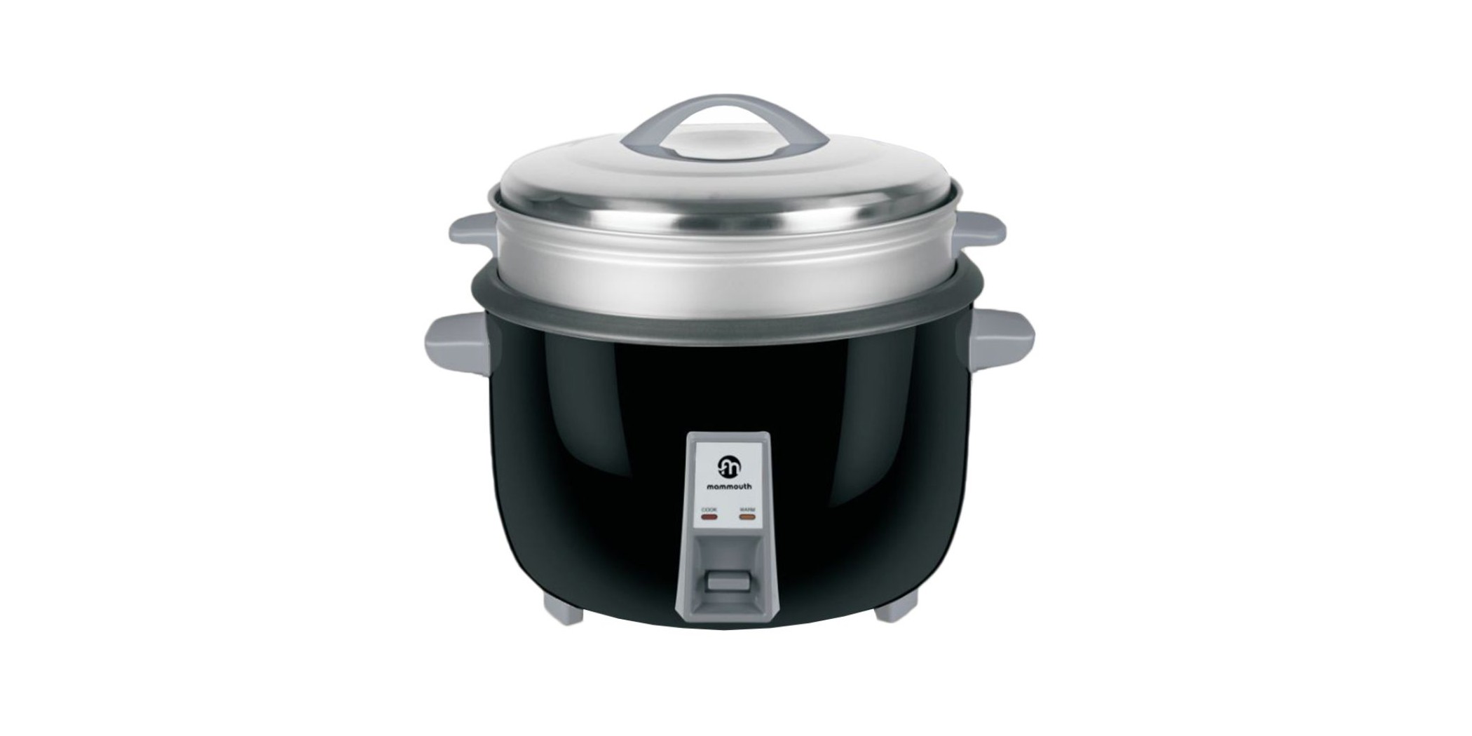 Mammouth MRC360BS 3.6L Black Rice Cooker W/Steamer