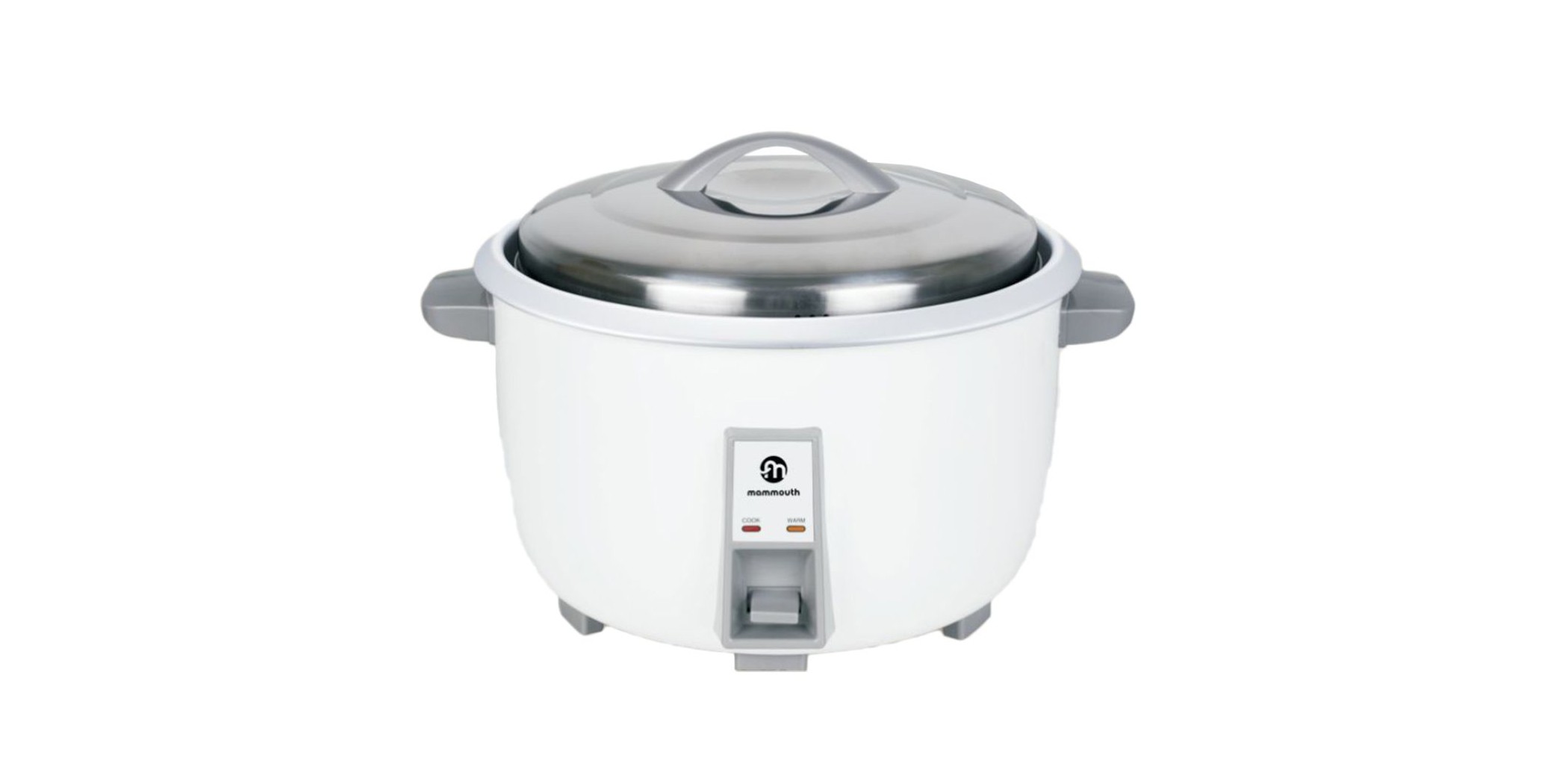 Mammouth MRC420WA 4.2L White Rice Cooker With Aluminium Pot