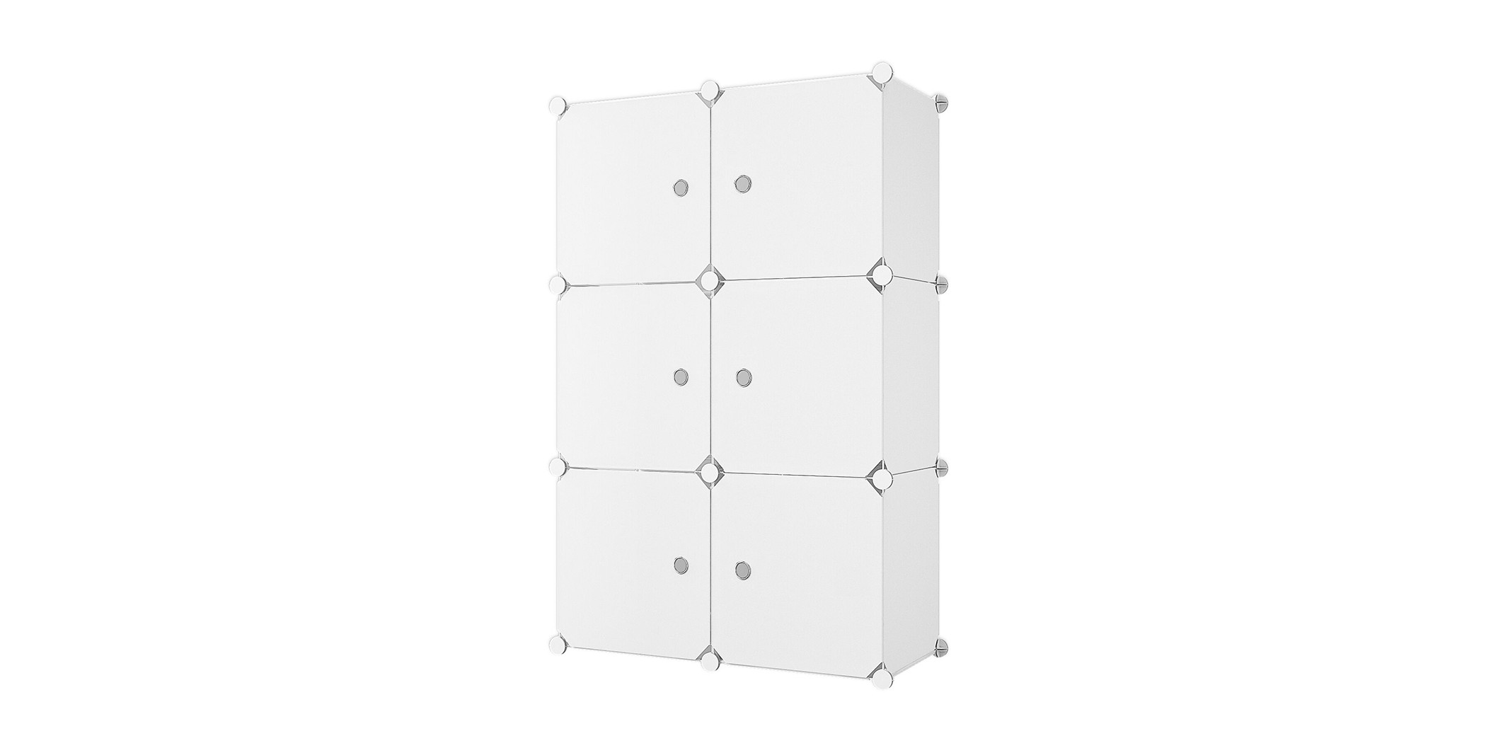 Closet Organizer Storage With Doors