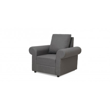 Lina Sofa 3+2+1 in D.Grey Col Fab