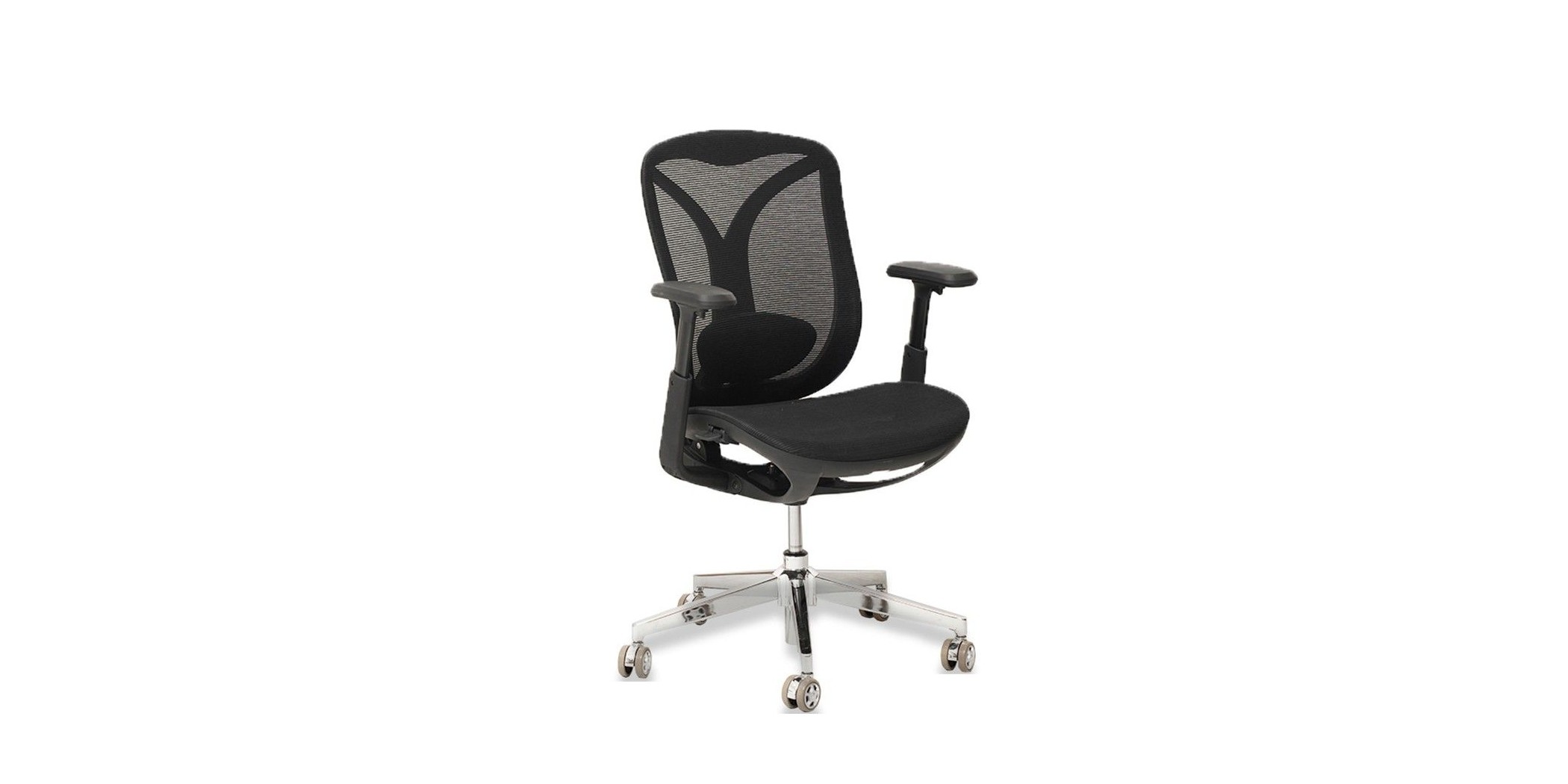 Stellar Chloe Medium Back Office Chair Black