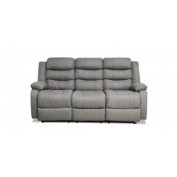 Tavana Recliner Sofa 3RR+2 Seater Grey Col Fabric Tavana Recliner Sofa 3RR+2 Seater Grey Col Fabric