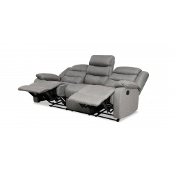 Tavana Recliner Sofa 3RR+2 Seater Grey Col Fabric Tavana Recliner Sofa 3RR+2 Seater Grey Col Fabric