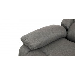 Tavana Recliner Sofa 3RR+2 Seater Grey Col Fabric Tavana Recliner Sofa 3RR+2 Seater Grey Col Fabric