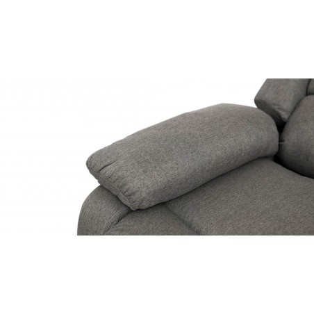 Tavana Recliner Sofa 3RR+2 Seater Grey Col Fabric