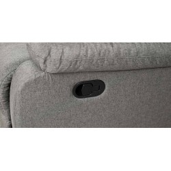Tavana Recliner Sofa 3RR+2 Seater Grey Col Fabric Tavana Recliner Sofa 3RR+2 Seater Grey Col Fabric