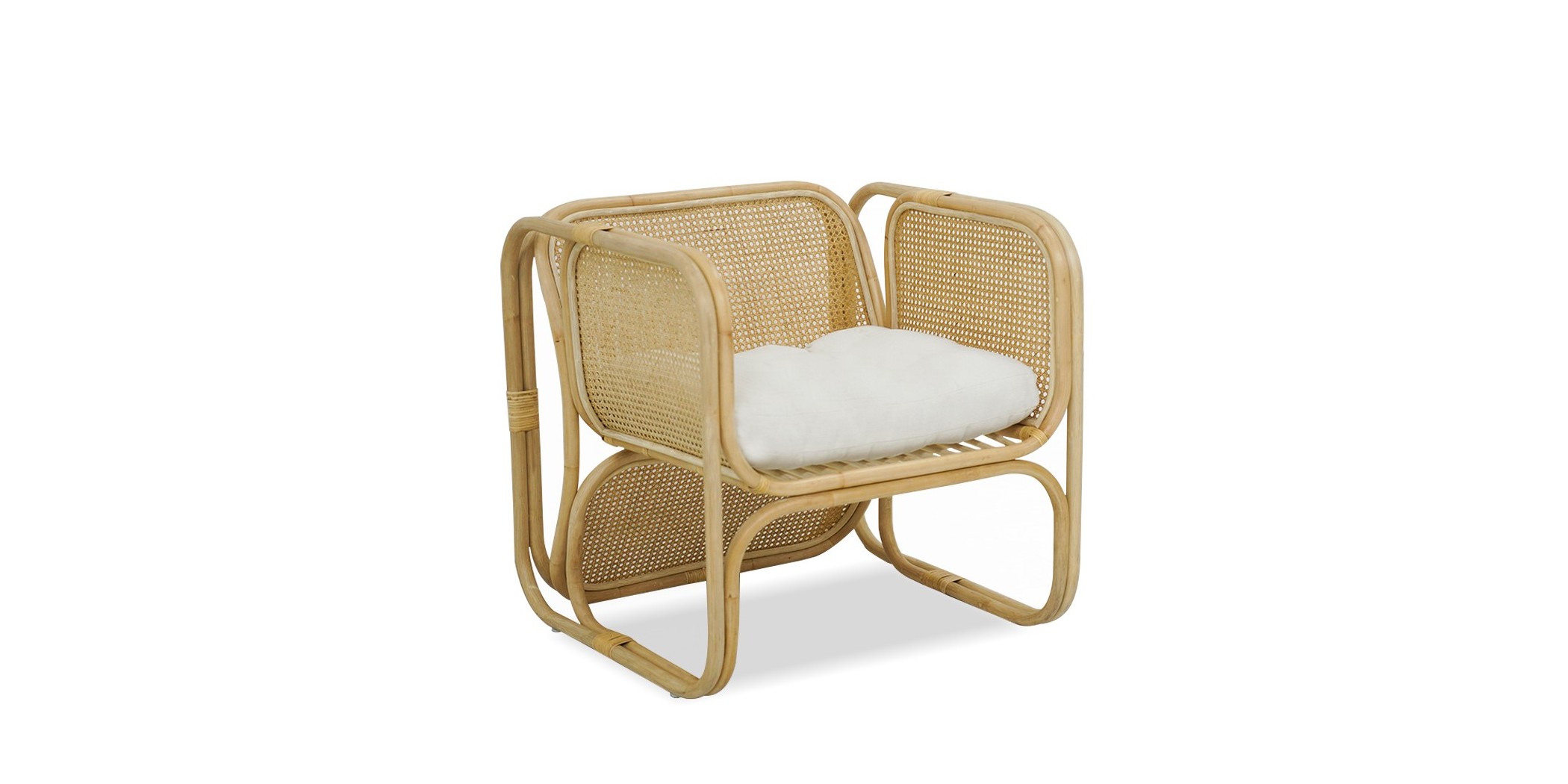 Rattan One Seater