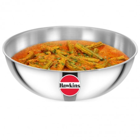 Hawkins SSTA50 5L Tri-Ply SS Tasla (Kadhai)