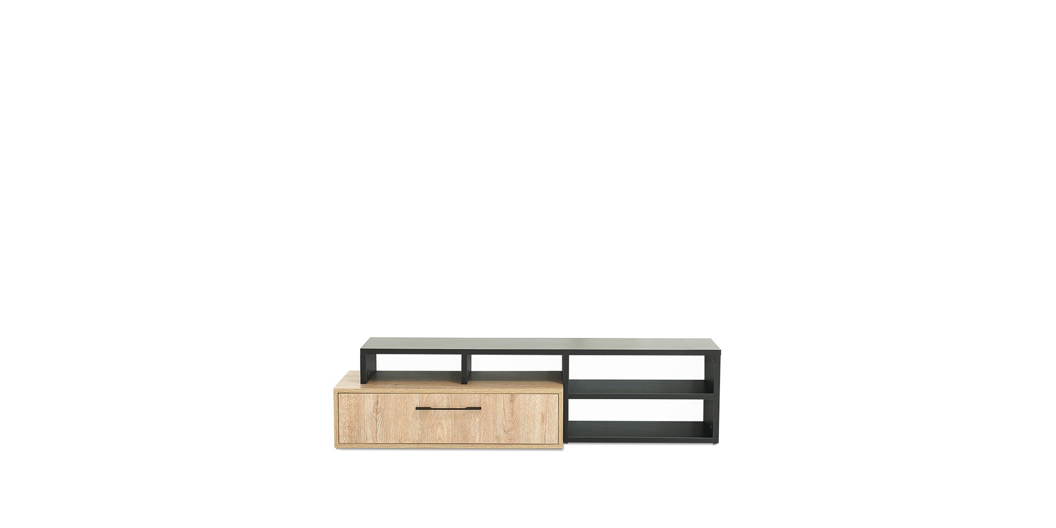 Savania TV Cabinet No.1 Black & Autumn Sonata