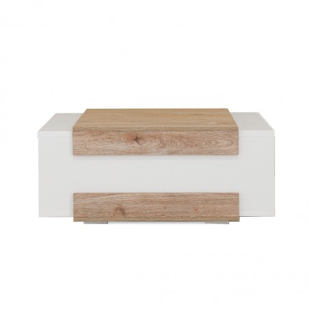 Valencia Coffee Table Aurous & White