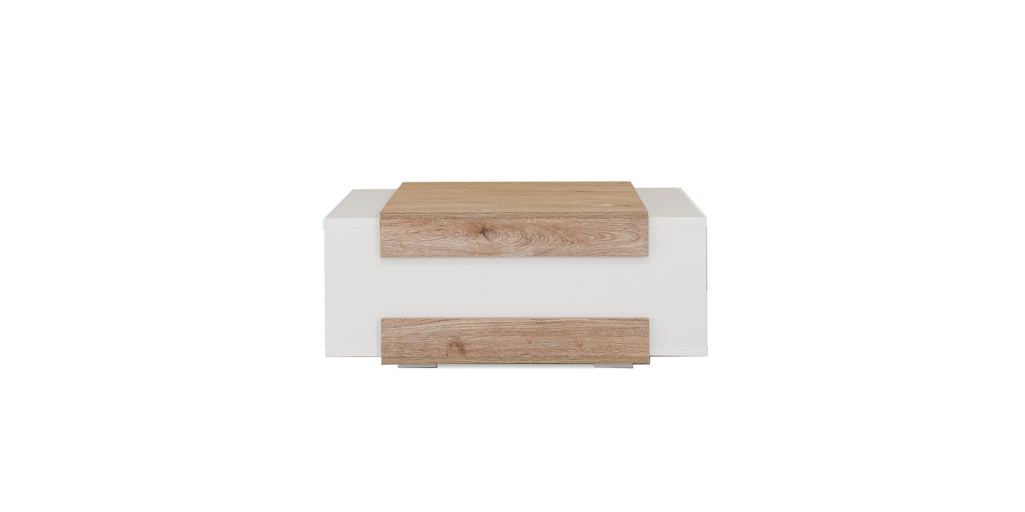 Valencia Coffee Table Aurous & White