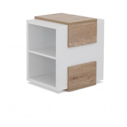 Valencia Side Table Aurous & White Valencia Side Table Aurous & White
