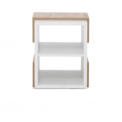 Valencia Side Table Aurous & White Valencia Side Table Aurous & White