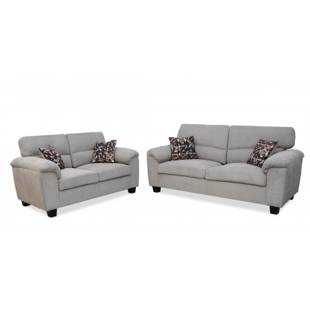 Penington Sofa 3+2 Pengrove Grey Col Fab
