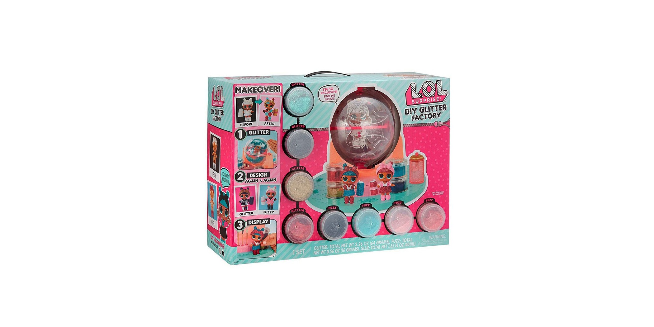 Mgae Lol Surprise Diy Glitter Factory 556299