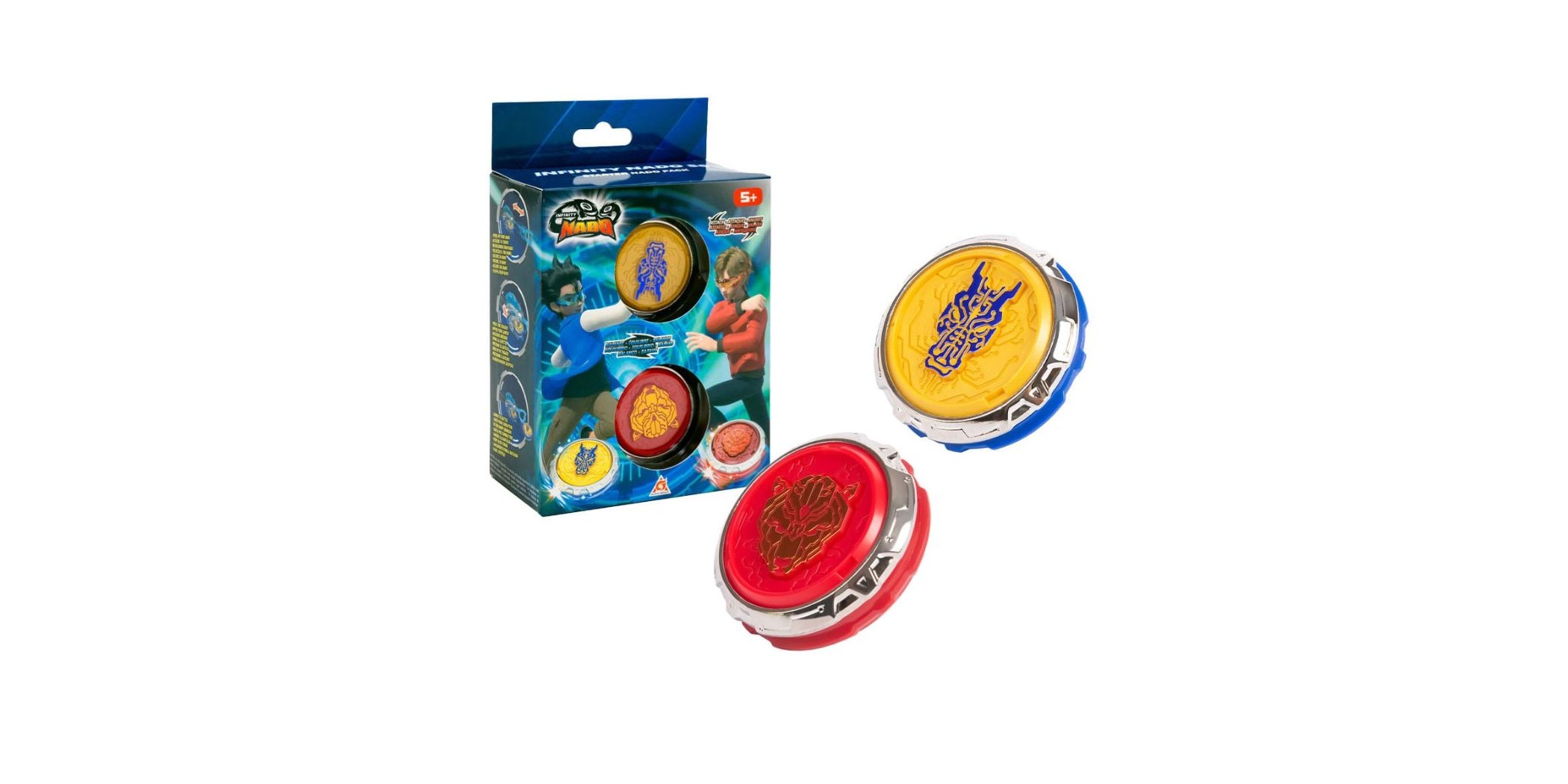 Auldey Nado Pack-Fury Wave Dragon Vs Blazing War Bear	EU654196