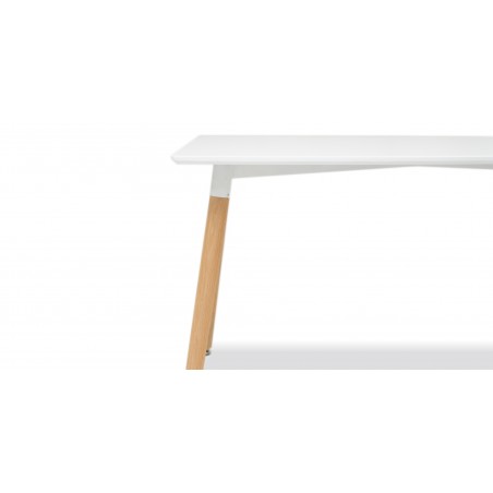 Adrian Table & 4 Chairs White