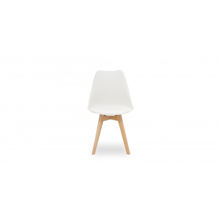Adrian Table & 4 Chairs White