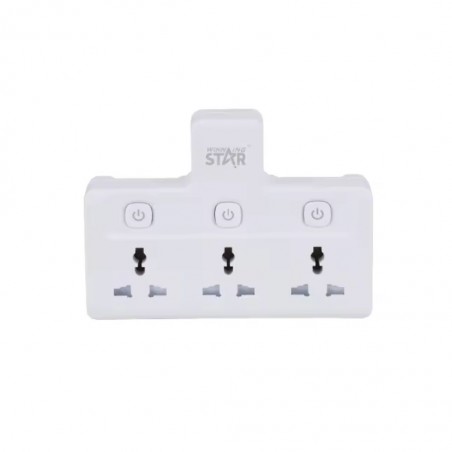 Winning Star ST-4034 10A 3 Plug Position Power Socket