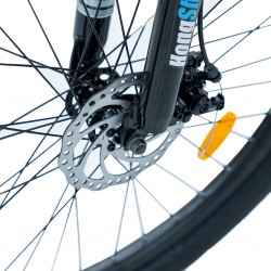 Champion EBK-614 250 Watts (0.25Kw) 27.5" Red Electric Bike Fat Tyre