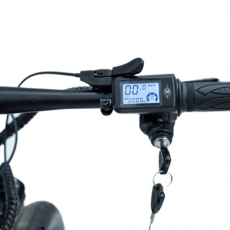 Champion EBK-614 250 Watts (0.25Kw) 27.5" Red Electric Bike Fat Tyre