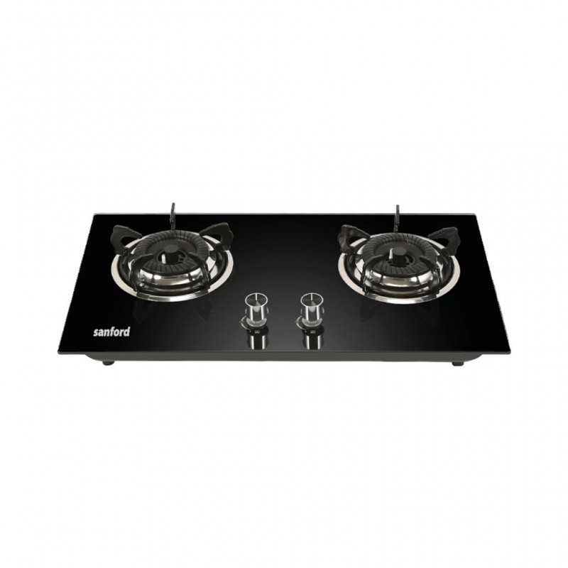 Sanford SF5403GC Glass 2 Burner Taple Top + Built In Gas Stove 2YW Sanford SF5403GC Glass 2 Burner Taple Top + Built In Gas Stove 2YW