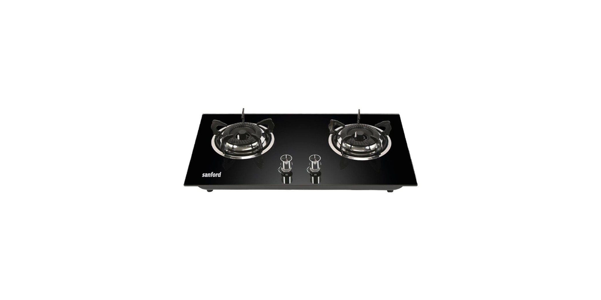Sanford SF5403GC Glass 2 Burner Taple Top + Built In Gas Stove 2YW